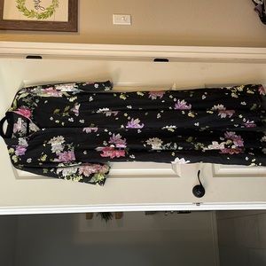 Zara Floral Button down dress
